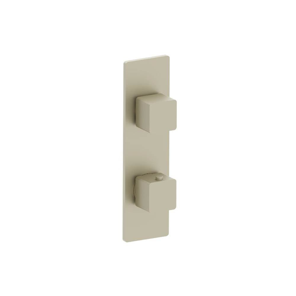Flusso Serie 196 196.2780 3/4" Thermostatic Shower Valve & Trim - 3-Output