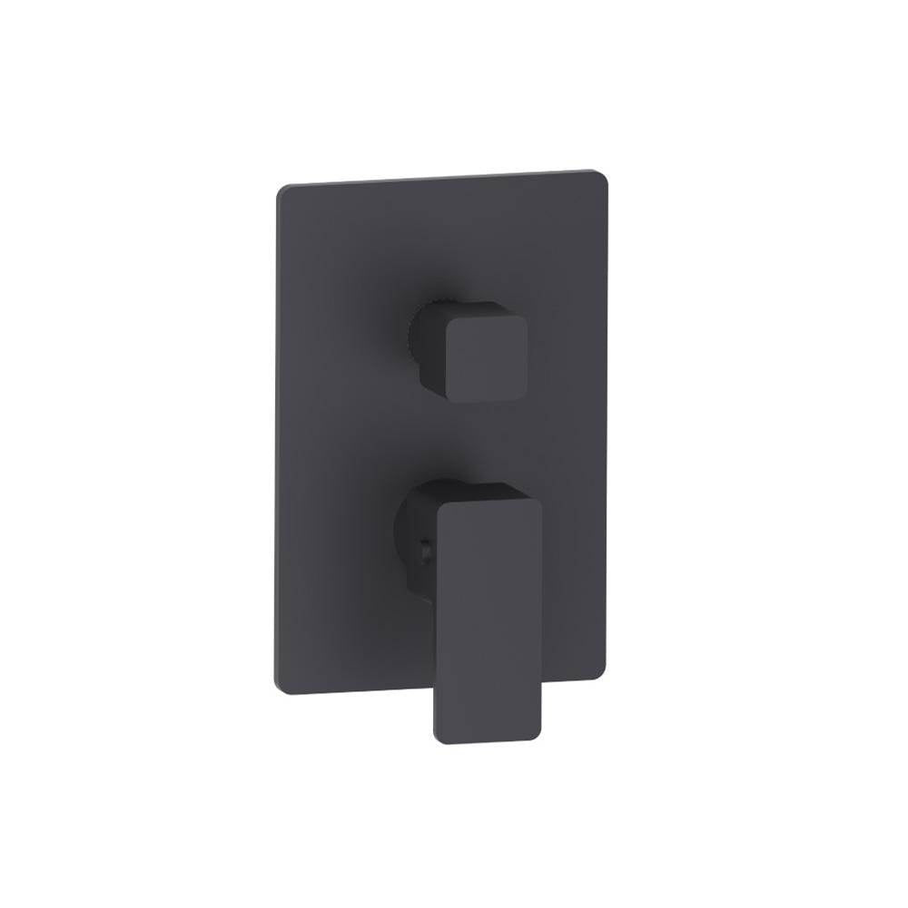 Flusso Serie 196 196.4302 3/4" Thermostatic Valve With Trim - 3 Output