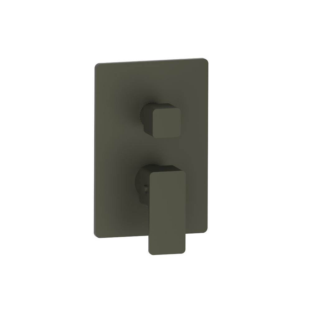 Flusso Serie 196 196.4302 3/4" Thermostatic Valve With Trim - 3 Output