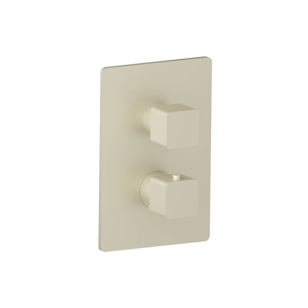 Flusso Serie 196 196.4421 3/4 " Thermostatic Valve & Trim - With 2-Way Diverter - 2 Output
