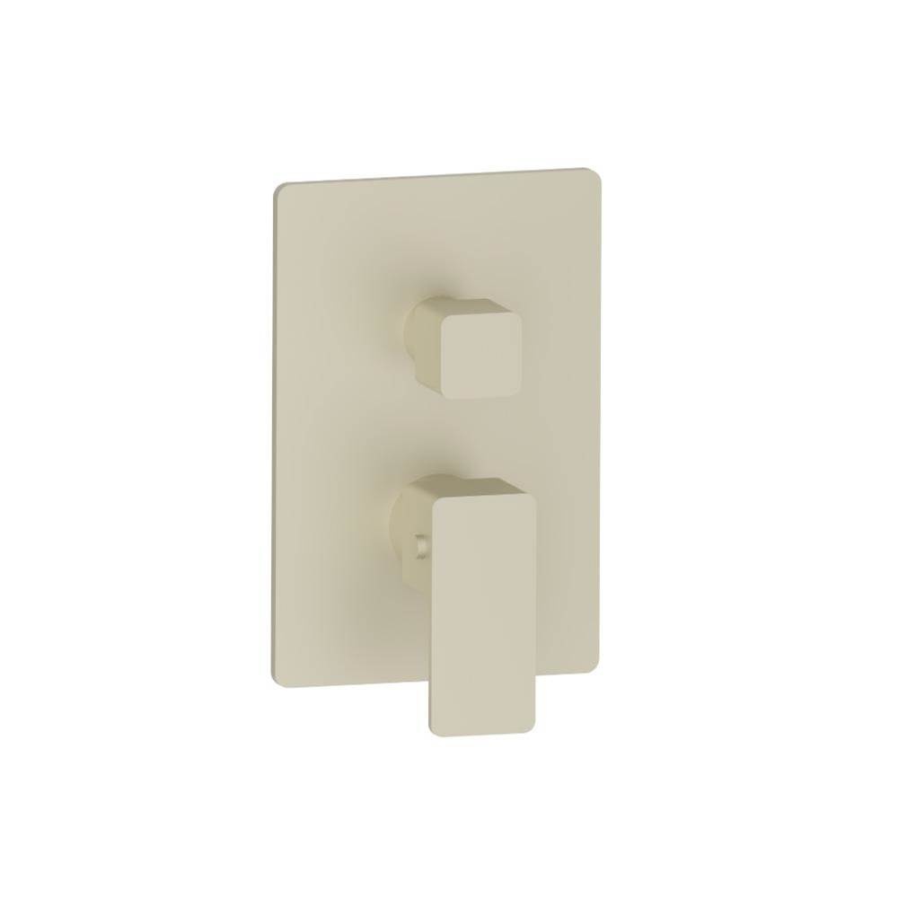 Flusso Serie 196 196.4422 3/4 " Thermostatic Valve & Trim - With 2-Way Diverter - 2 Output