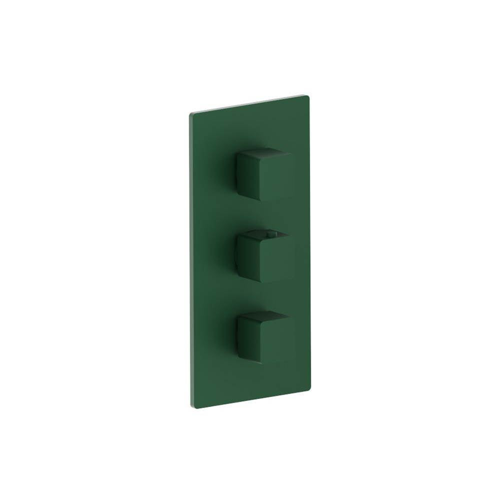 Flusso Serie 196 196.4801 3/4" Thermostatic Valve & Trim - 4 Output