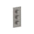 Flusso Serie 196 196.4801 3/4" Thermostatic Valve & Trim - 4 Output