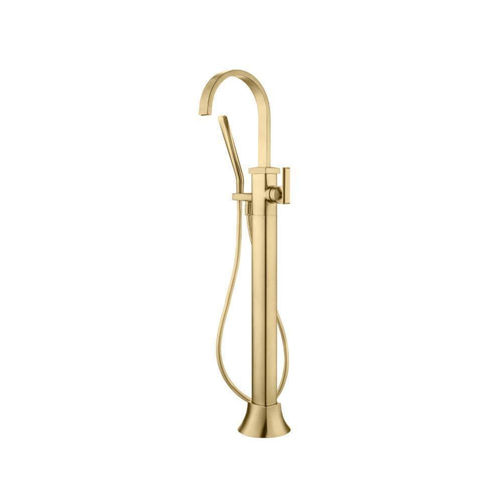 Flusso 230.1170 Freestanding Floor Mount Bathtub / Tub Filler With Hand Shower