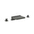 Flusso Serie 260 260.2410CF 3 Hole Deck Mount Cascade / Sheet Flow Roman Tub Faucet