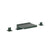 Flusso Serie 260 260.2410CF 3 Hole Deck Mount Cascade / Sheet Flow Roman Tub Faucet