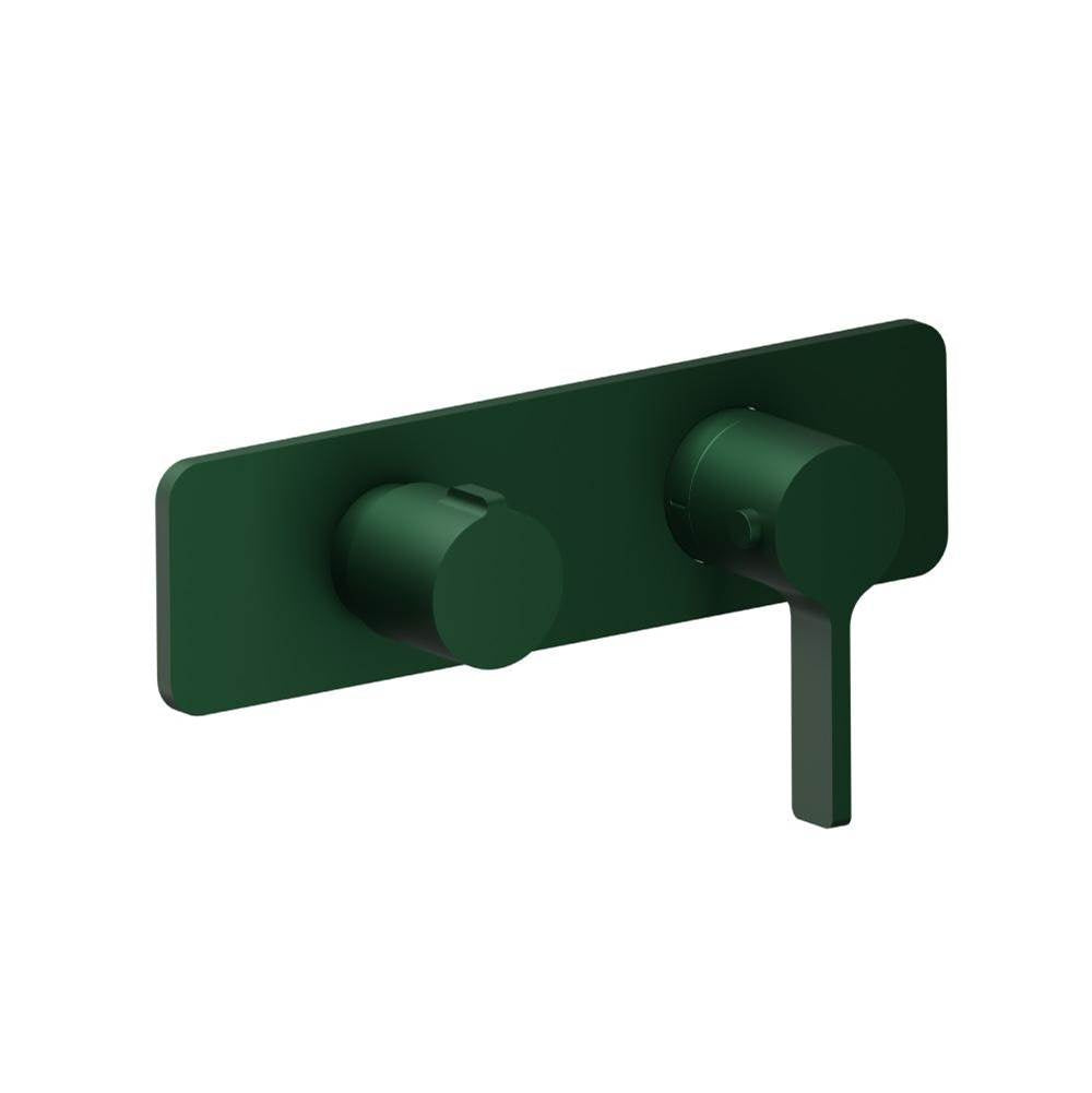 Flusso Serie 260 260.2717 3/4" Horizontal Thermostatic Shower Valve & Trim - 2 Output