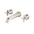 Flusso 270.1950T Trim For Two Handle Wall Mounted Bathroom Faucet