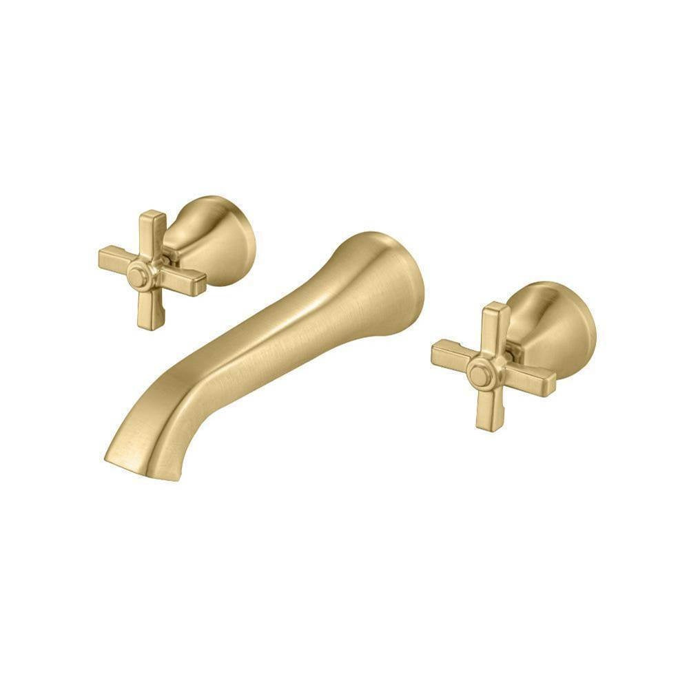 Flusso 270.1950T Trim For Two Handle Wall Mounted Bathroom Faucet