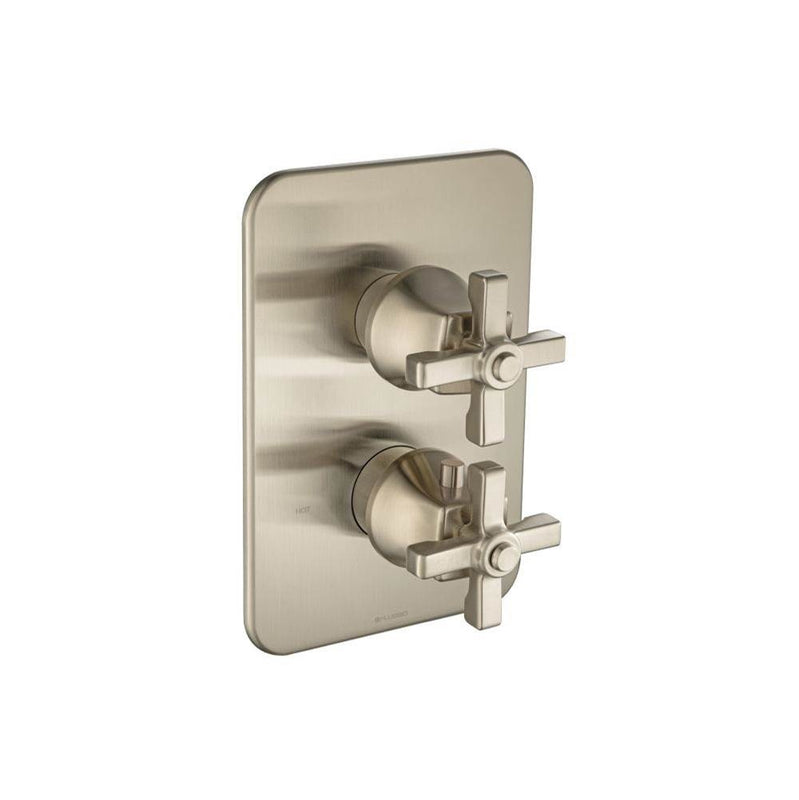 Flusso 270.4301 3/4" Thermostatic Valve & Trim - 3 Way Diverter - 3 Outputs