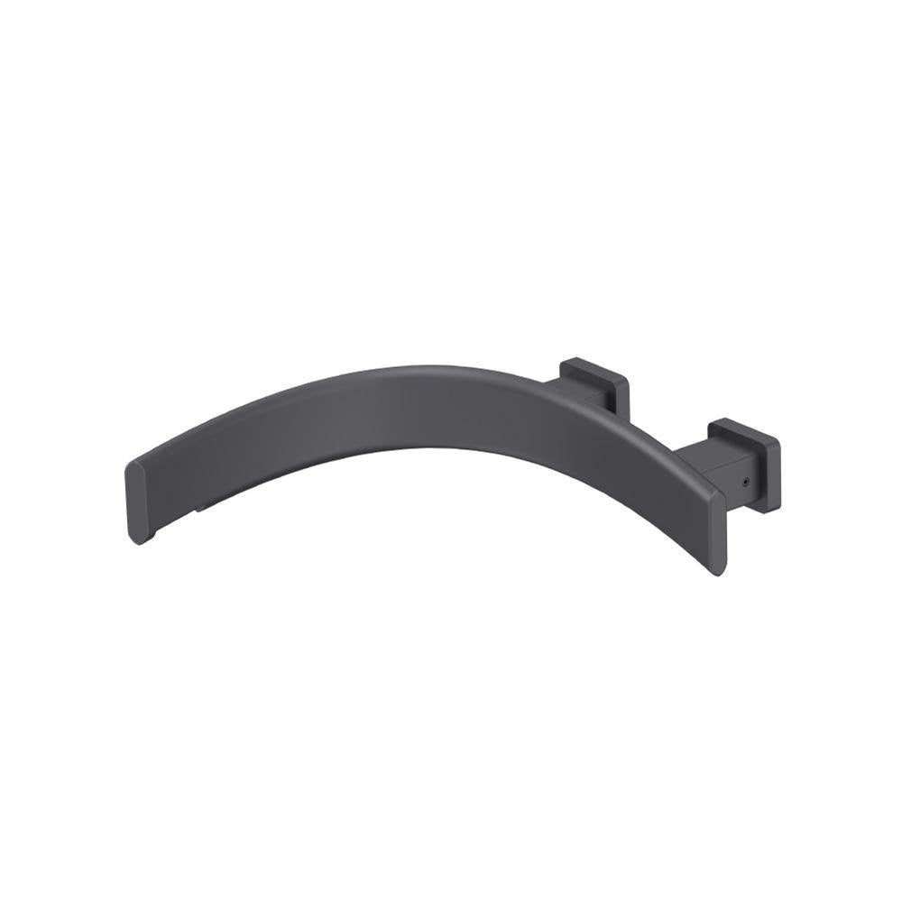 Flusso Curve CU.2300L Wall Mount Faucet Spout - Left Facing Curvature
