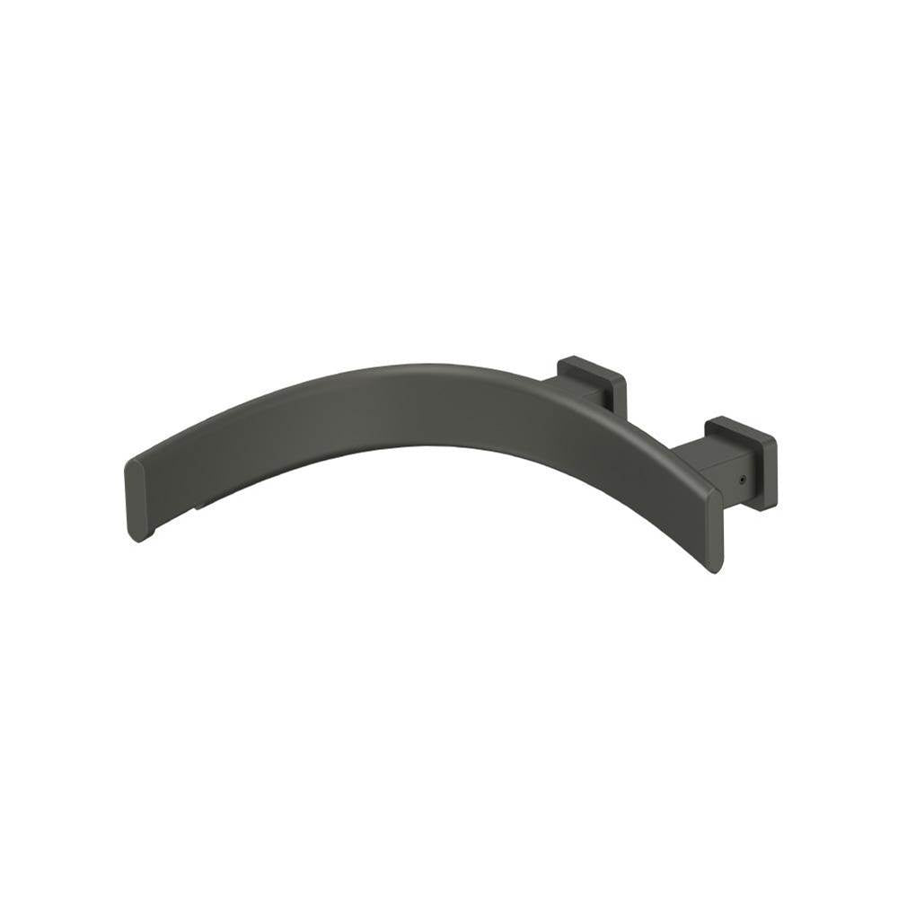 Flusso Curve CU.2300L Wall Mount Faucet Spout - Left Facing Curvature
