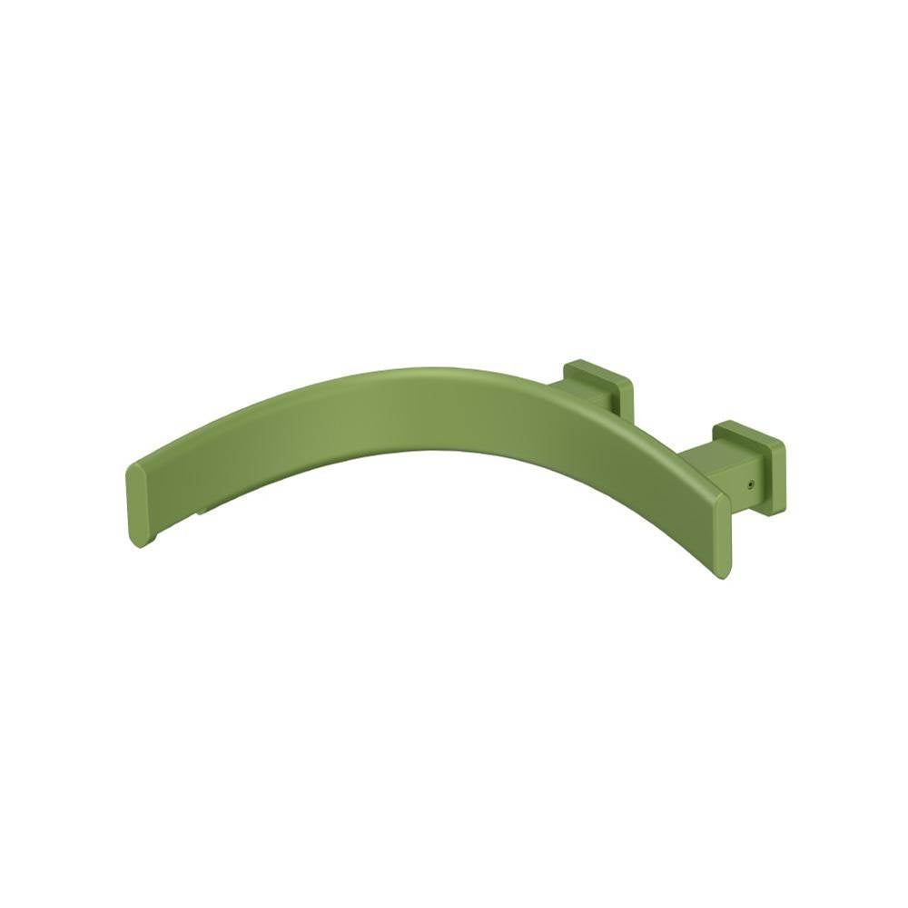 Flusso Curve CU.2300L Wall Mount Faucet Spout - Left Facing Curvature