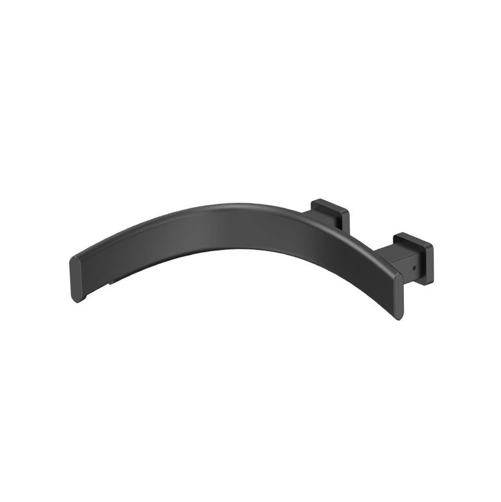 Flusso Curve CU.2300L Wall Mount Faucet Spout - Left Facing Curvature