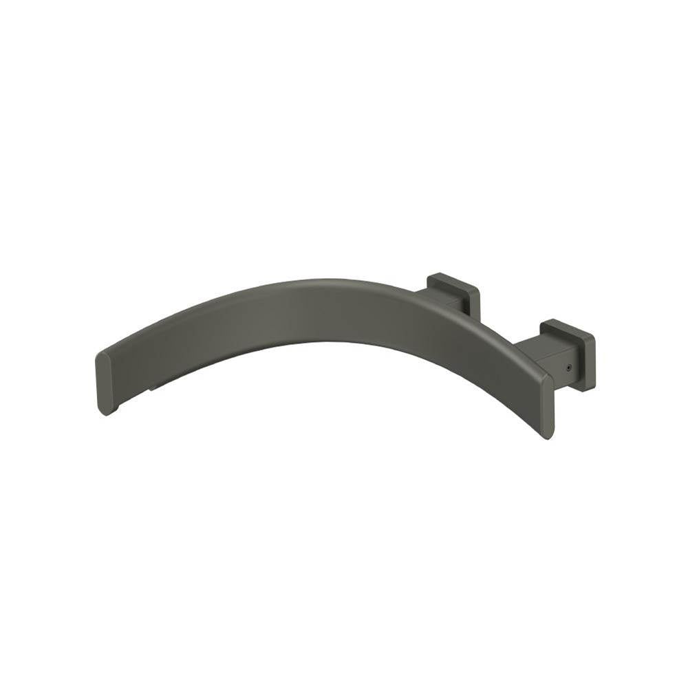 Flusso Curve CU.2300L Wall Mount Faucet Spout - Left Facing Curvature