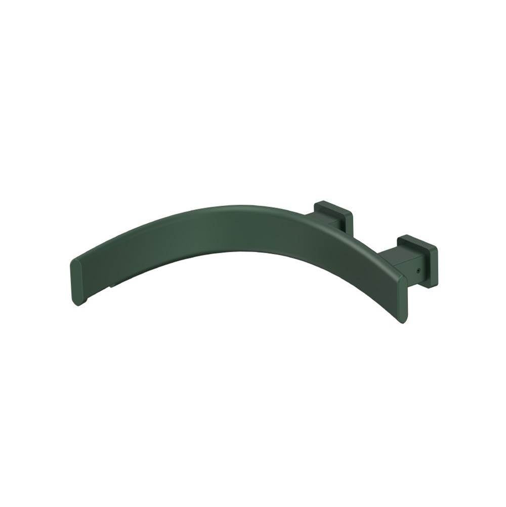 Flusso Curve CU.2300L Wall Mount Faucet Spout - Left Facing Curvature