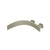 Flusso Curve CU.2300L Wall Mount Faucet Spout - Left Facing Curvature