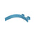 Flusso Curve CU.2300L Wall Mount Faucet Spout - Left Facing Curvature