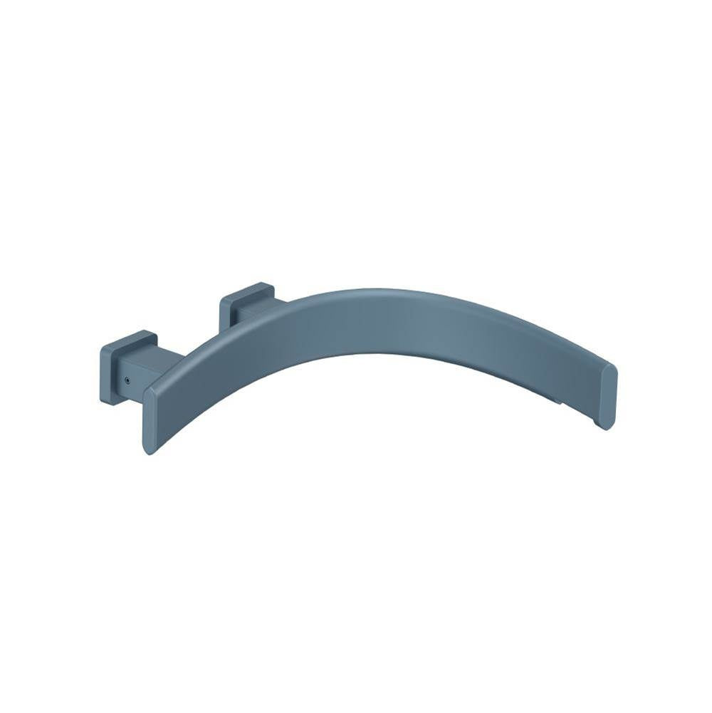 Flusso Curve CU.2300R Wall Mount Faucet Spout - Right Facing Curvature