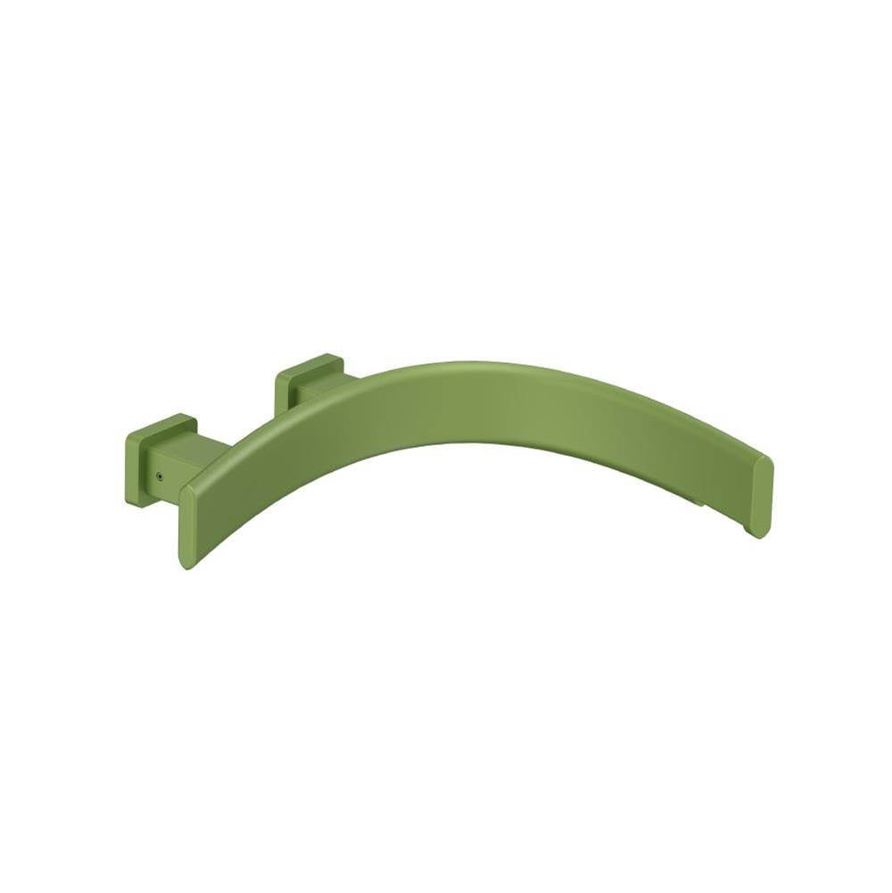 Flusso Curve CU.2300R Wall Mount Faucet Spout - Right Facing Curvature
