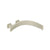 Flusso Curve CU.2300R Wall Mount Faucet Spout - Right Facing Curvature