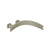 Flusso Curve CU.2300R Wall Mount Faucet Spout - Right Facing Curvature
