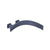 Flusso Curve CU.2300R Wall Mount Faucet Spout - Right Facing Curvature