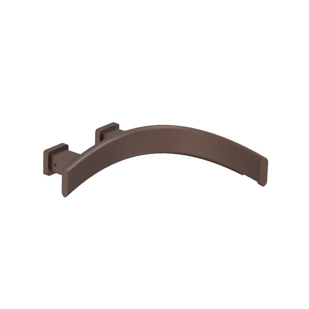 Flusso Curve CU.2300R Wall Mount Faucet Spout - Right Facing Curvature