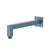 Flusso HS1001SA Wall Mount Square Shower Arm - 12" (300mm) - With Flange