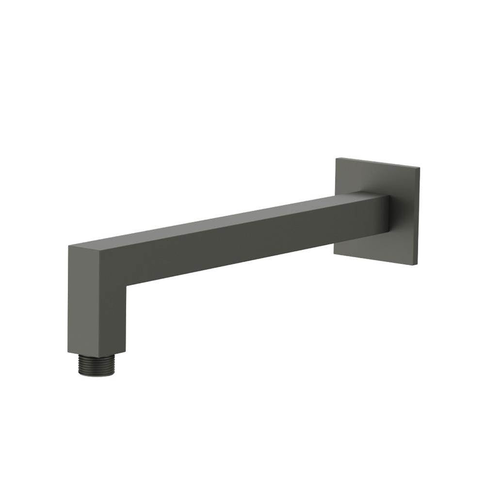 Flusso HS1001SA Wall Mount Square Shower Arm - 12" (300mm) - With Flange