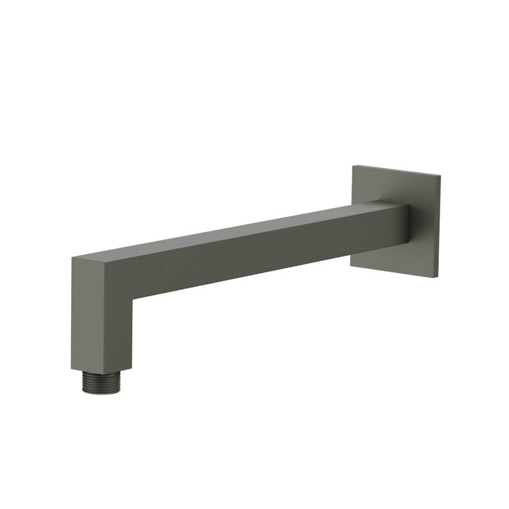 Flusso HS1001SA Wall Mount Square Shower Arm - 12" (300mm) - With Flange
