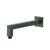 Flusso HS1001SA Wall Mount Square Shower Arm - 12" (300mm) - With Flange