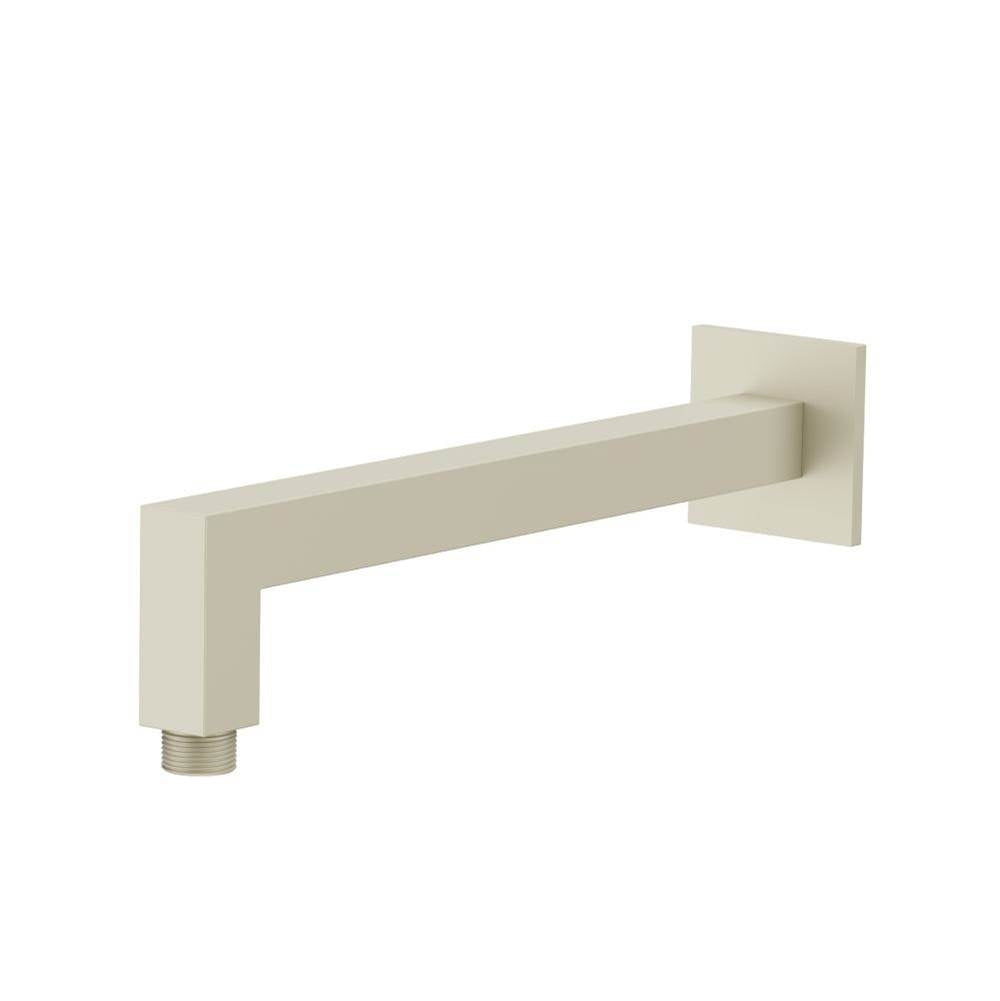 Flusso HS1001SA Wall Mount Square Shower Arm - 12" (300mm) - With Flange