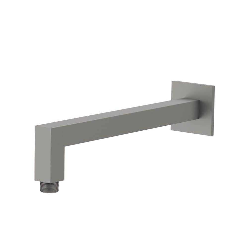 Flusso HS1001SA Wall Mount Square Shower Arm - 12" (300mm) - With Flange