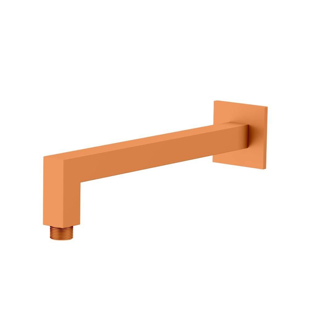 Flusso HS1001SA Wall Mount Square Shower Arm - 12" (300mm) - With Flange