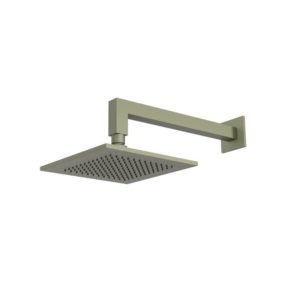 Flusso HS1001W 8" Solid Brass Showerhead / Rainhead With 12" Wall Mount Shower Arm - Parent