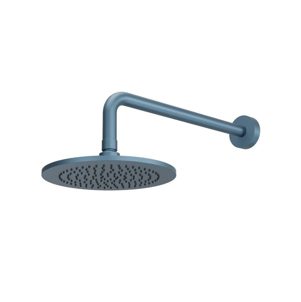 Flusso HS1002W 8" Solid Brass Showerhead / Rainhead With 12" Wall Mount Shower Arm