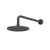 Flusso HS1002W 8" Solid Brass Showerhead / Rainhead With 12" Wall Mount Shower Arm