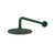 Flusso HS1002W 8" Solid Brass Showerhead / Rainhead With 12" Wall Mount Shower Arm