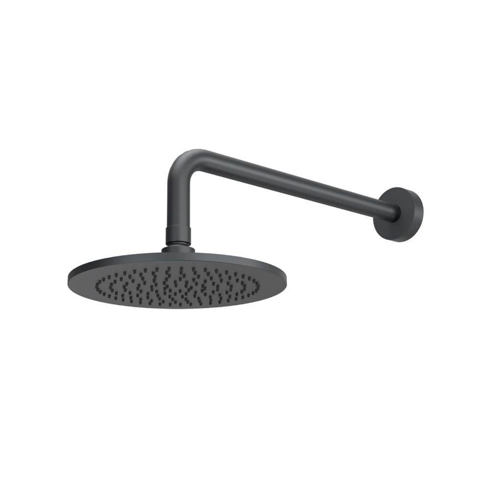 Flusso HS1002W 8" Solid Brass Showerhead / Rainhead With 12" Wall Mount Shower Arm
