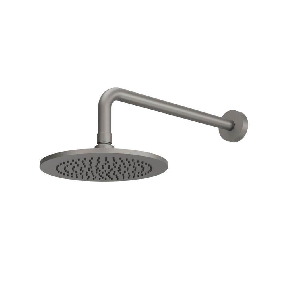 Flusso HS1002W 8" Solid Brass Showerhead / Rainhead With 12" Wall Mount Shower Arm