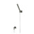 Flusso HS1008 Hand Shower Set With Wall Elbow, Holder and Hose