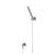 Flusso HS1008 Hand Shower Set With Wall Elbow, Holder and Hose