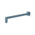 Flusso HS1011SA Wall Mount Square Shower Arm - 16" (400mm) - With Flange