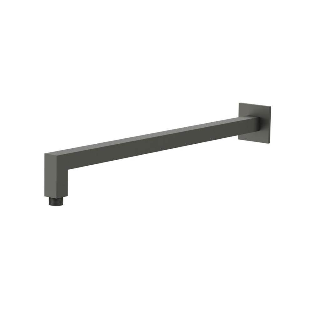 Flusso HS1011SA Wall Mount Square Shower Arm - 16" (400mm) - With Flange