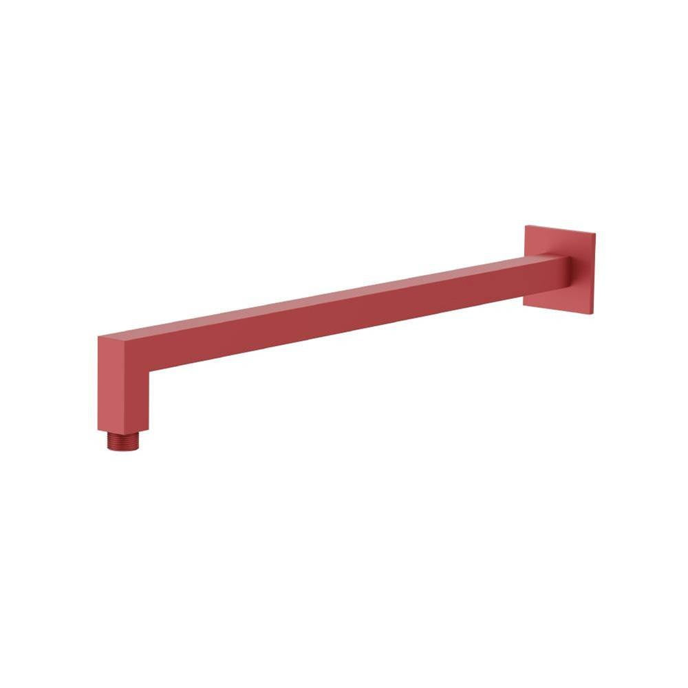 Flusso HS1011SA Wall Mount Square Shower Arm - 16" (400mm) - With Flange