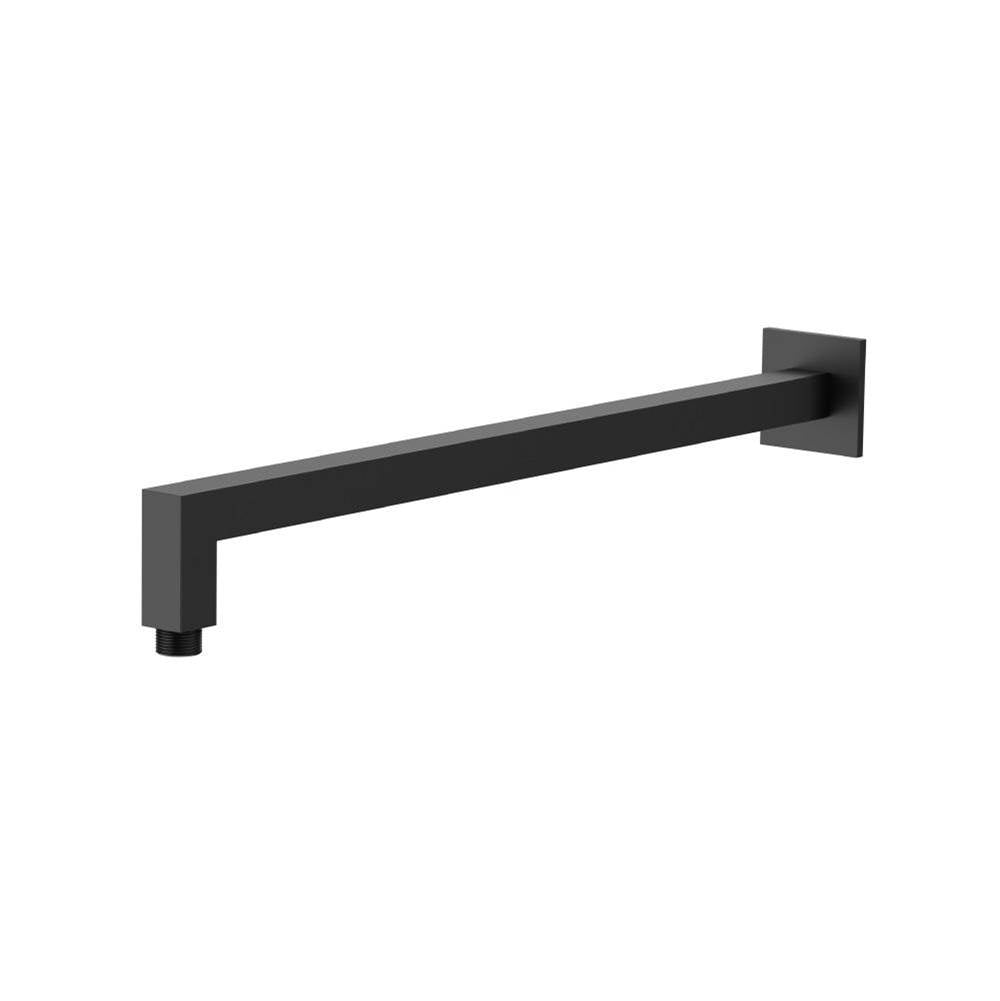 Flusso HS1011SA Wall Mount Square Shower Arm - 16" (400mm) - With Flange