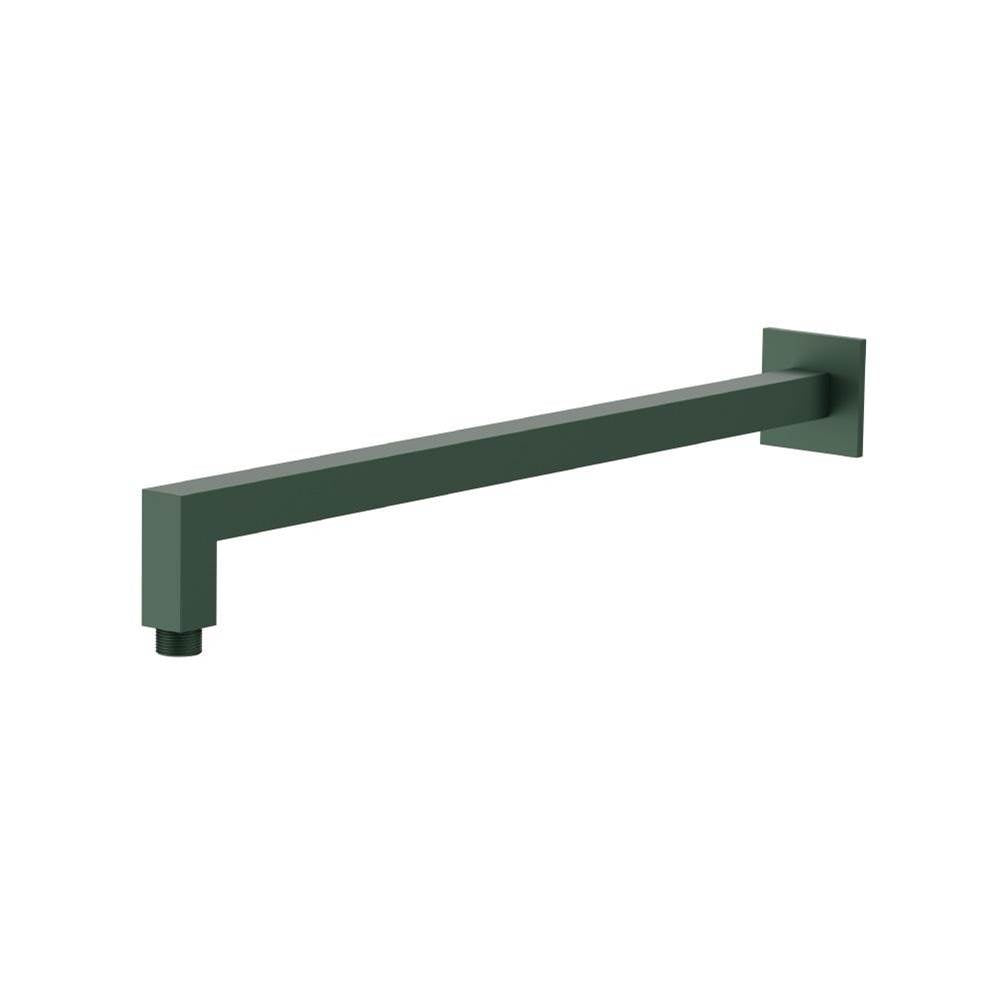 Flusso HS1011SA Wall Mount Square Shower Arm - 16" (400mm) - With Flange