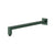 Flusso HS1011SA Wall Mount Square Shower Arm - 16" (400mm) - With Flange