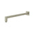 Flusso HS1011SA Wall Mount Square Shower Arm - 16" (400mm) - With Flange